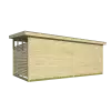 Cenador moderno Kristina - Techo plano - 560x284 cms - TRASERA