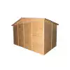Cobertizo de madera Manresa - 10 m2 - Trasera