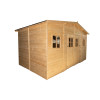 Cobertizo de madera Manresa - 10 m2 - Diáfana