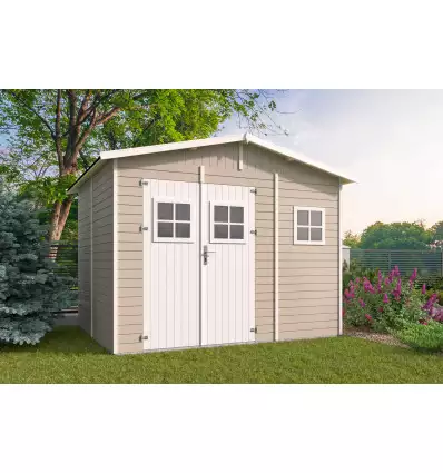 Cobertizo de madera Santurce - 7 m2 - Diáfana - Portada