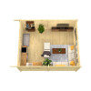 Casas de Madera Vizcaya - INTERIOR