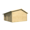 Casas de Madera Vizcaya - VISTA TRASERA