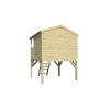 Casitas de madera para niños PETER PAN - lateral