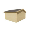 Casas de madera VIGGO - HOBYCASA lateral
