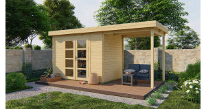 Casas de madera MIDDELMODERN - HOBYCASA