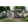 Casas de madera MIDDELMODERN - gris
