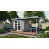 Casas de madera MIDDELMODERN - gris