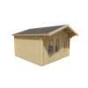 Casas de madera modelo ULRIK - HOBYCASA incoloro