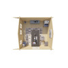 Casas de madera modelo ULRIK - HOBYCASA interior