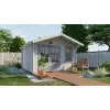 Casas de madera modelo ULRIK - HOBYCASA gris