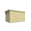 Caseta de madera UDDEL  - trasera
