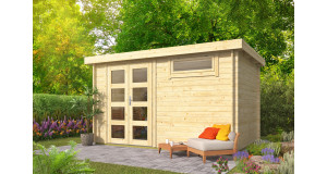 Caseta de madera UDDEL  - HOBYCASA