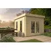Caseta de madera para jardin BENICASIM - 300x400 cms - 40 mm - PORTADA