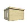 Casetas para jardin PEÑISCOLA - 400x350 cms - 40 mm - trasera