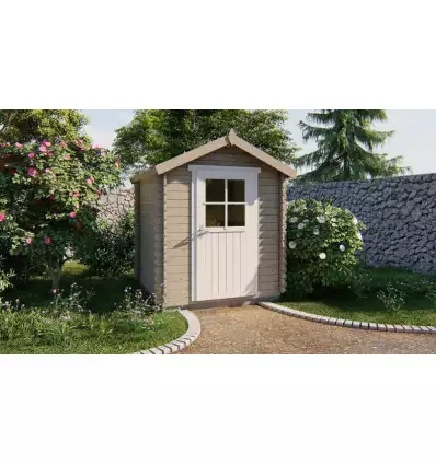 Caseta de madera para jardín funcional ⭐