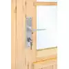 PUERTA EXTRA DOBLE CON CRISTAL XXL - 174X209cms - MANILLA