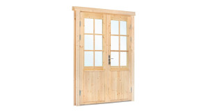 PUERTA EXTRA DOBLE CON CRISTAL XXL - 174X209cms - PORTADA