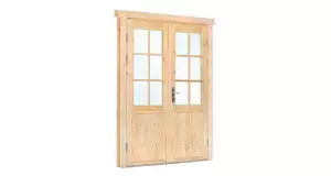 PUERTA EXTRA DOBLE CON CRISTAL XXL - 174X209cms - PORTADA