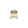 Mini casa sobre ruedas de medidas 720x240-GYPSY WAGON frontal render