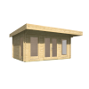 Casas de madera Madrid - HOBYCASA FRONTAL