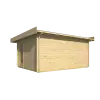Casas de madera Madrid - HOBYCASA LATERAL