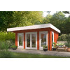 Casas de madera Madrid - HOBYCASA ROJO
