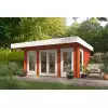 Casas de madera Madrid - HOBYCASA ROJO