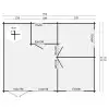 CASAS DE MADERA MODERNAS FLAT PLANO