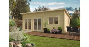 CASAS DE MADERA MODERNAS FLAT PORTADA