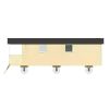 mini casa sobre ruedas de medidas 840x240-GYPSY WAGON render lateral izquierdo