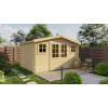Caseta de madera JUHA 28MM - 400x300 cms PORTADA
