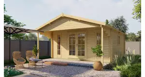 Casas de madera EMIEL - HOBYCASA portada