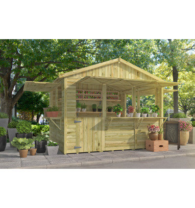 Kioscos de Madera Playa - 7,4 m2 - Portada