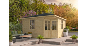 Casas de Madera Prefabricadas Villena - Diáfana - 13 m2 - Modelo Lotte
