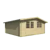 Casas de madera LEIPZIG - frontal