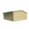 Casas de madera LEIPZIG - lateral