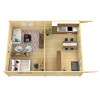 Casas de madera Galicia - INTERIOR