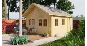 Casas de madera con altillo BERLIN - PORTADA