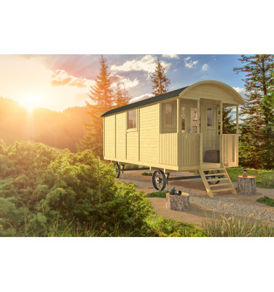 Mini casa sobre ruedas - HOBYCASA portada