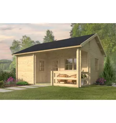 Casa de Campo EDELWEISS - PORTADA madera