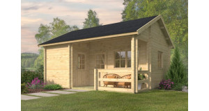 Casa de Campo EDELWEISS - PORTADA madera