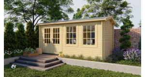 Casas de madera modernas modelo Justine portada