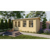 Casas de madera modernas modelo Justine portada