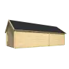 Casa de madera BIG CLOCKHOUSE- trasero