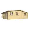 Cabaña de madera AZORES - render trasero