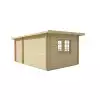 Casas de madera modernas modelo RHON frontal