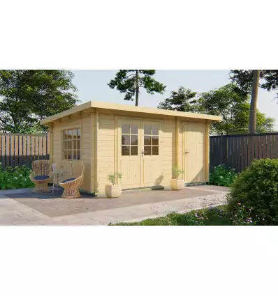 Casas de madera modernas modelo RHON portada