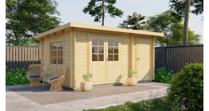 Casas de madera modernas modelo RHON portada