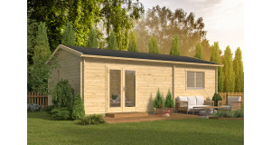 Casas Prefabricadas de Madera Lorca - 2 dormitorios - 36 m2