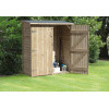 Armario tratado para exterior 153x73 cms - BAYERN con botes